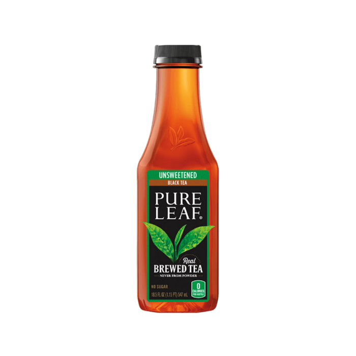 Telman Pure Leaf Tea Unsweetened 12 Case